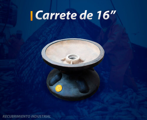 carrete recubrimiento industrial